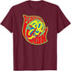 Justice League Plastic Man How I Roll T Shirt T-Shirt - T-Shirt | Maroon