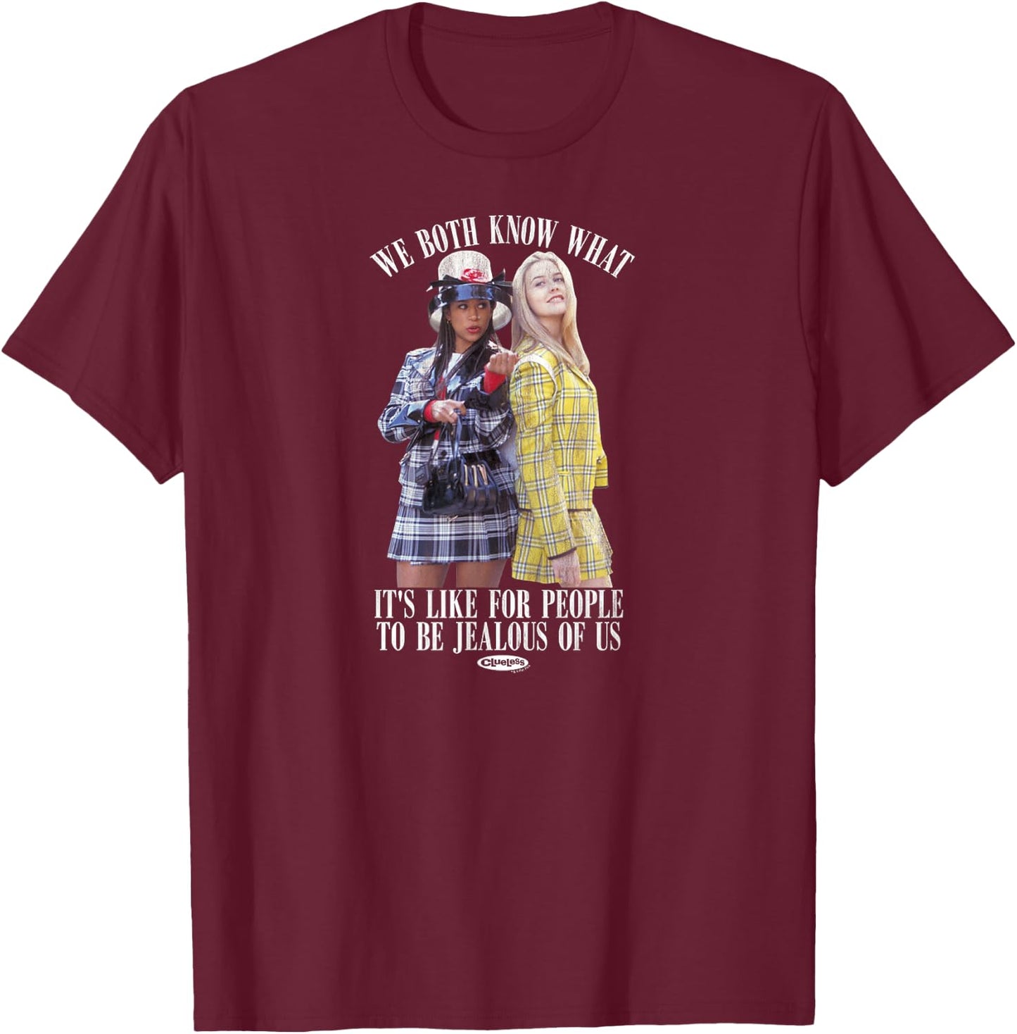 Clueless - She's My Friend T-Shirt - T-Shirt | Maroon