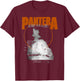 Pantera Official War Nerve T-Shirt - T-Shirt | Maroon