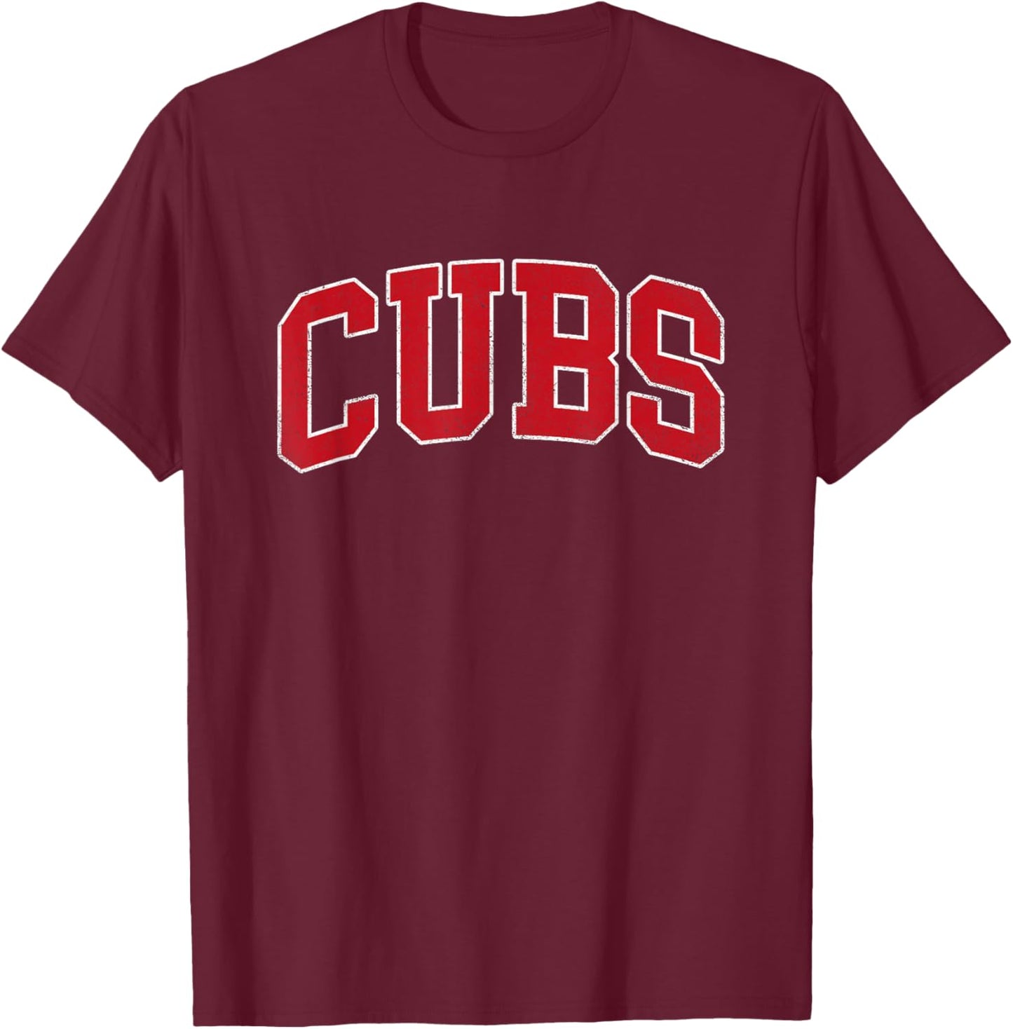 Vintage Cubs Gifts Women Boys Girls Kids T-Shirt - T-Shirt | Maroon