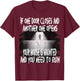 Funny Haunted Ghost House Supernatural Paranormal Halloween T-Shirt - T-Shirt | Maroon