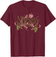 Eventyr Rosemaling Norway Norwegian Norway Rosemaling Norwegian Gift T-Shirt - T-Shirt | Maroon