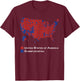 Election Map 2024 United States of America Dumbfuckistan T-Shirt - T-Shirt | Maroon