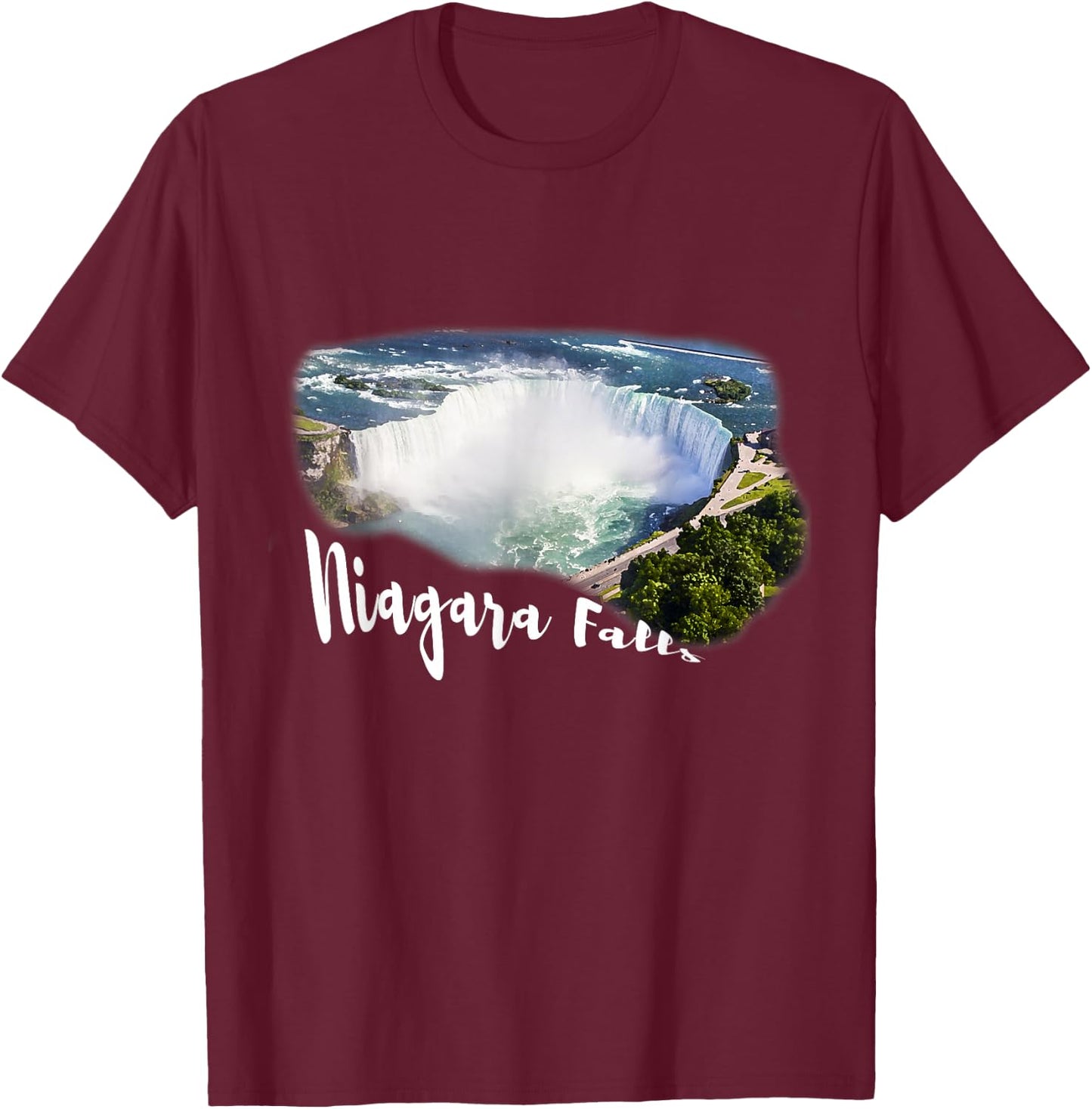 Niagara Falls T-Shirt - T-Shirt | Maroon