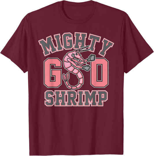 Zombies - Mighty Shrimp Seabrook High School Mascot T-Shirt - T-Shirt | Maroon