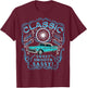Classic Car Shirts , Women's Shirt with Car Gift T-Shirt - T-Shirt | Maroon