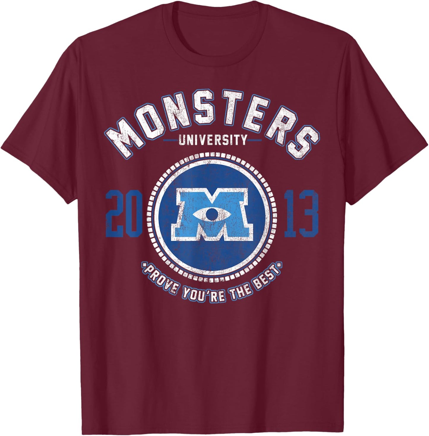 Disney Monsters University Logo Graphic T-Shirt - T-Shirt | Maroon