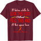 Myelofibrosis Awareness T-Shirt - T-Shirt | Maroon
