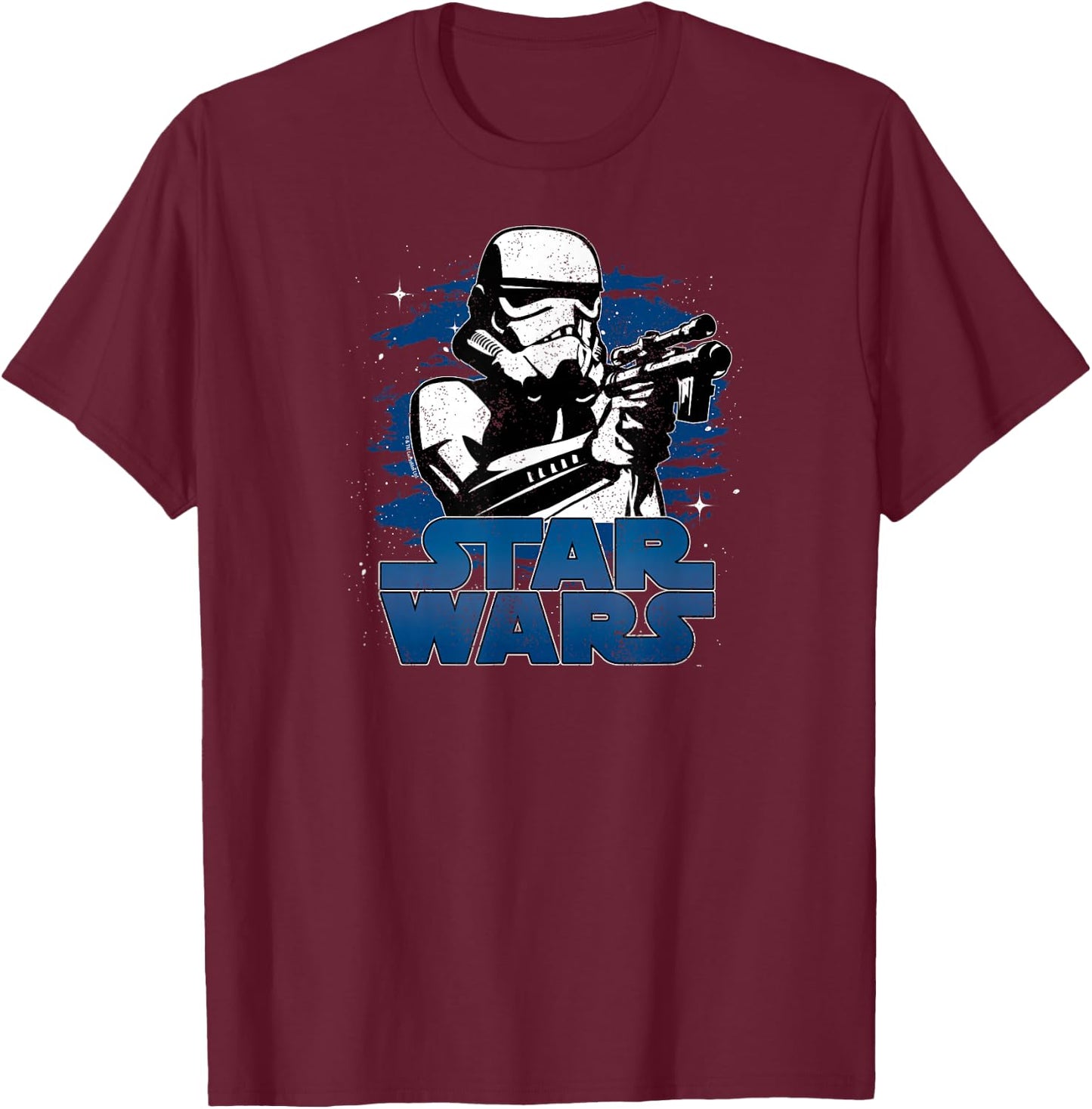 Star Wars - Stormtrooper Logo T-Shirt - T-Shirt | Maroon