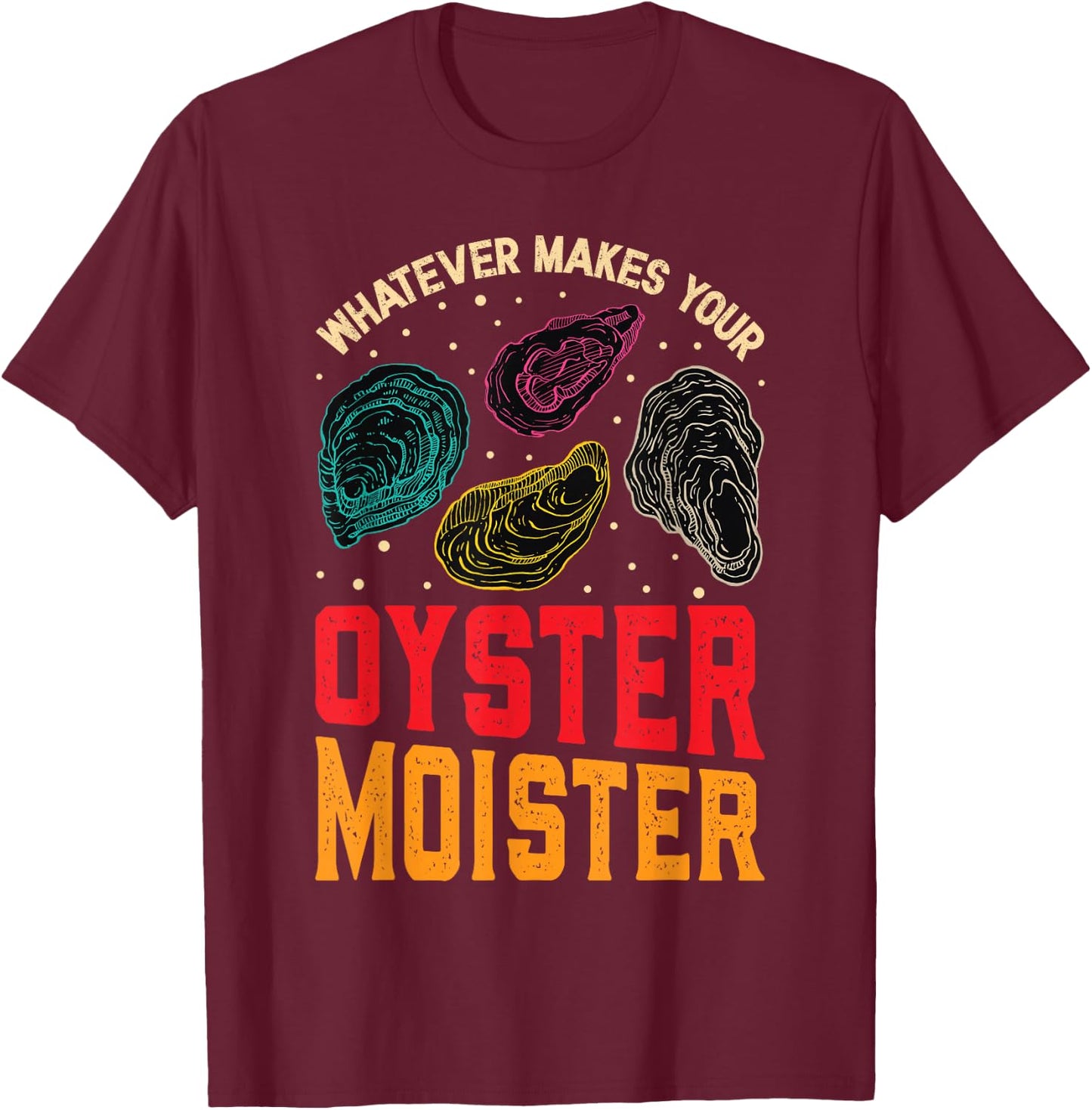 Oyster T-Shirt - T-Shirt | Maroon