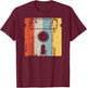 Retro gamers fans of classic vintage computer design T-Shirt - T-Shirt | Maroon