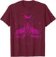 Goth Moth And Crescent Moon Creepy Gift Goths T-Shirt - T-Shirt | Maroon