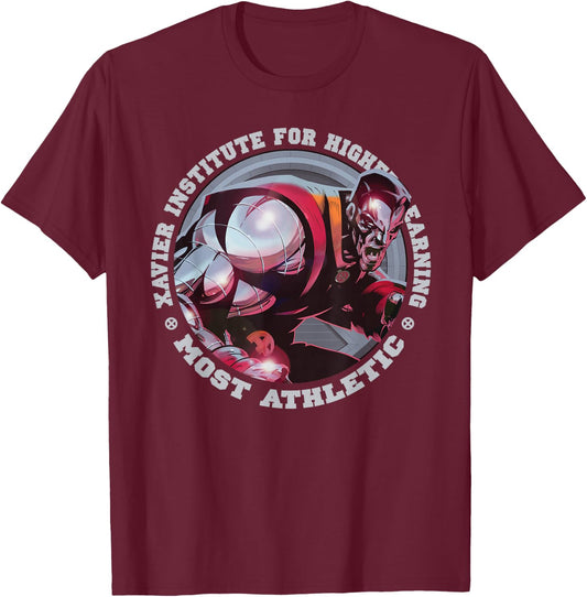 Marvel X-Men Colossus Most Athletic T-Shirt - T-Shirt | Maroon