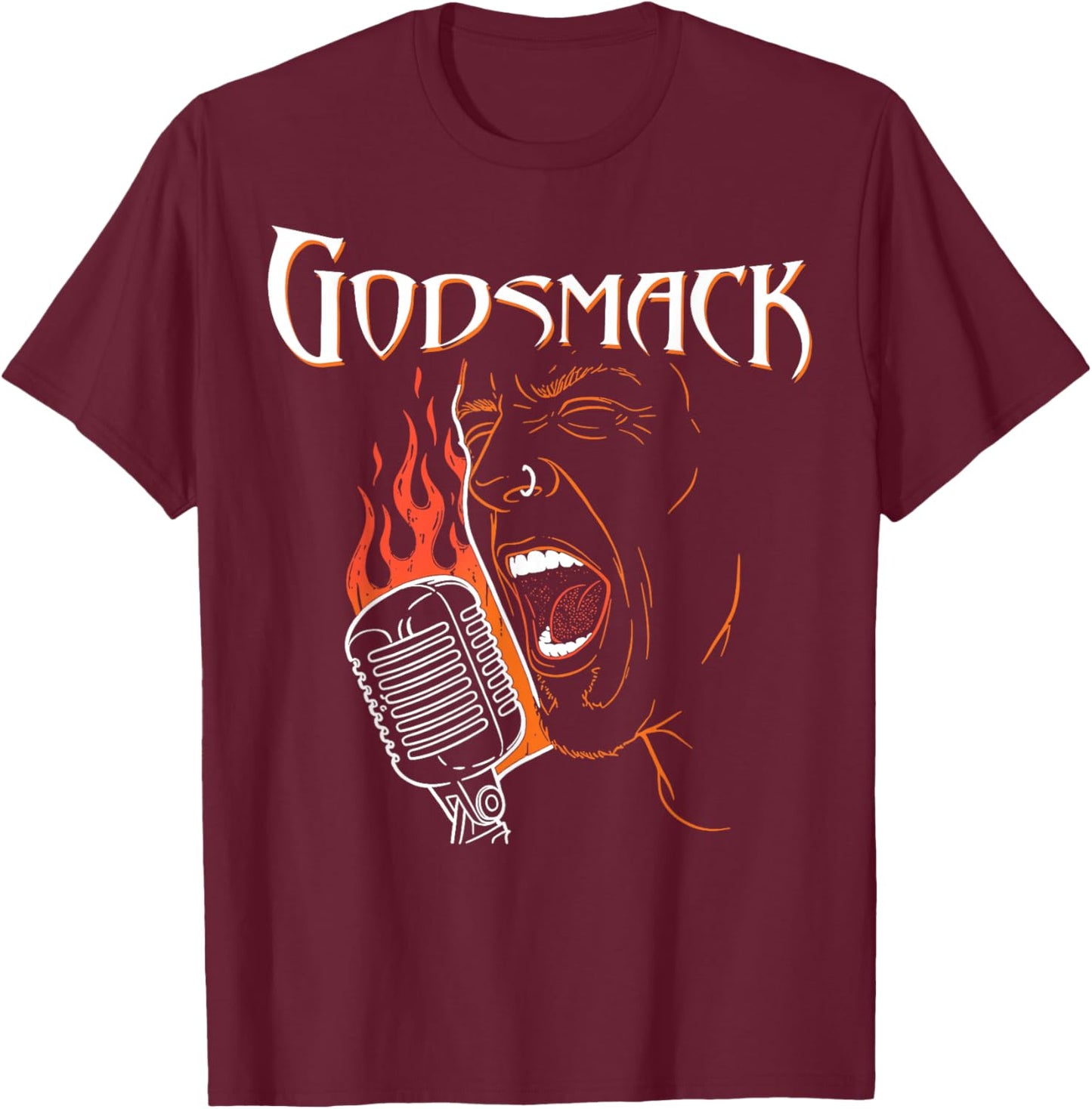 Godsmack Loud as F T-Shirt - T-Shirt | Maroon