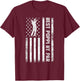 Best Poppi By Par USA American Flag Funny Golf Fathers Day T-Shirt - T-Shirt | Maroon