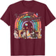 Love Thy Neighbor Cats Pride Month Ally LGBT T-Shirt - T-Shirt | Maroon