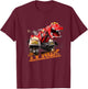 Kids DreamWorks Dinotrux - Ty Rux Action T-Shirt - T-Shirt | Maroon