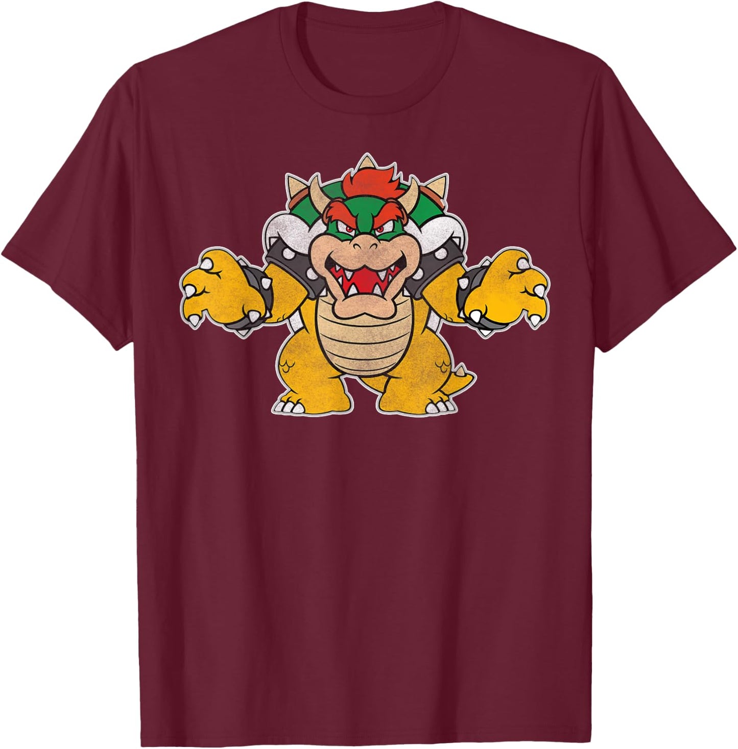 Nintendo Super Mario Bowser Coming For You T-Shirt - T-Shirt | Maroon