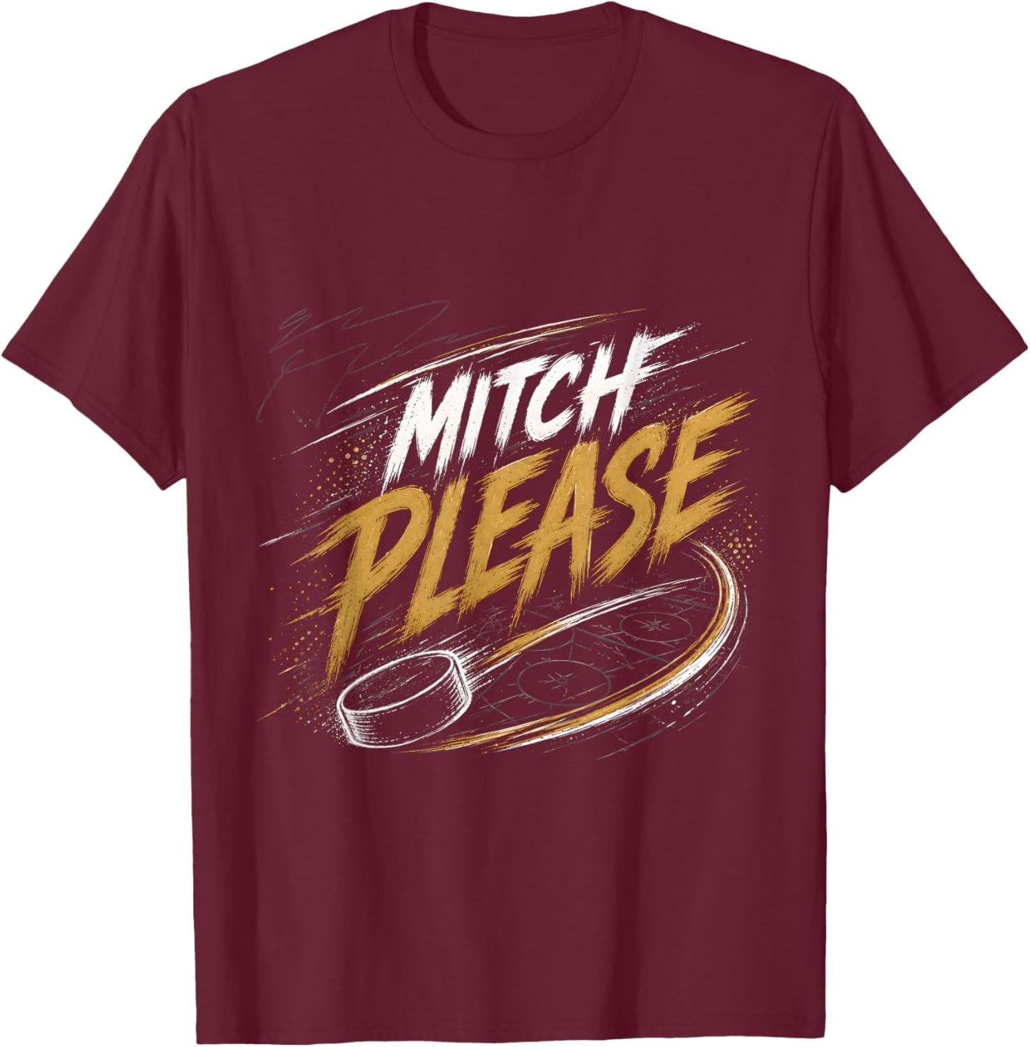 Mitch Please T-Shirt - T-Shirt | Maroon