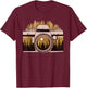 Camera Nature Photography Forest Photographer Gift T-Shirt - T-Shirt | Maroon