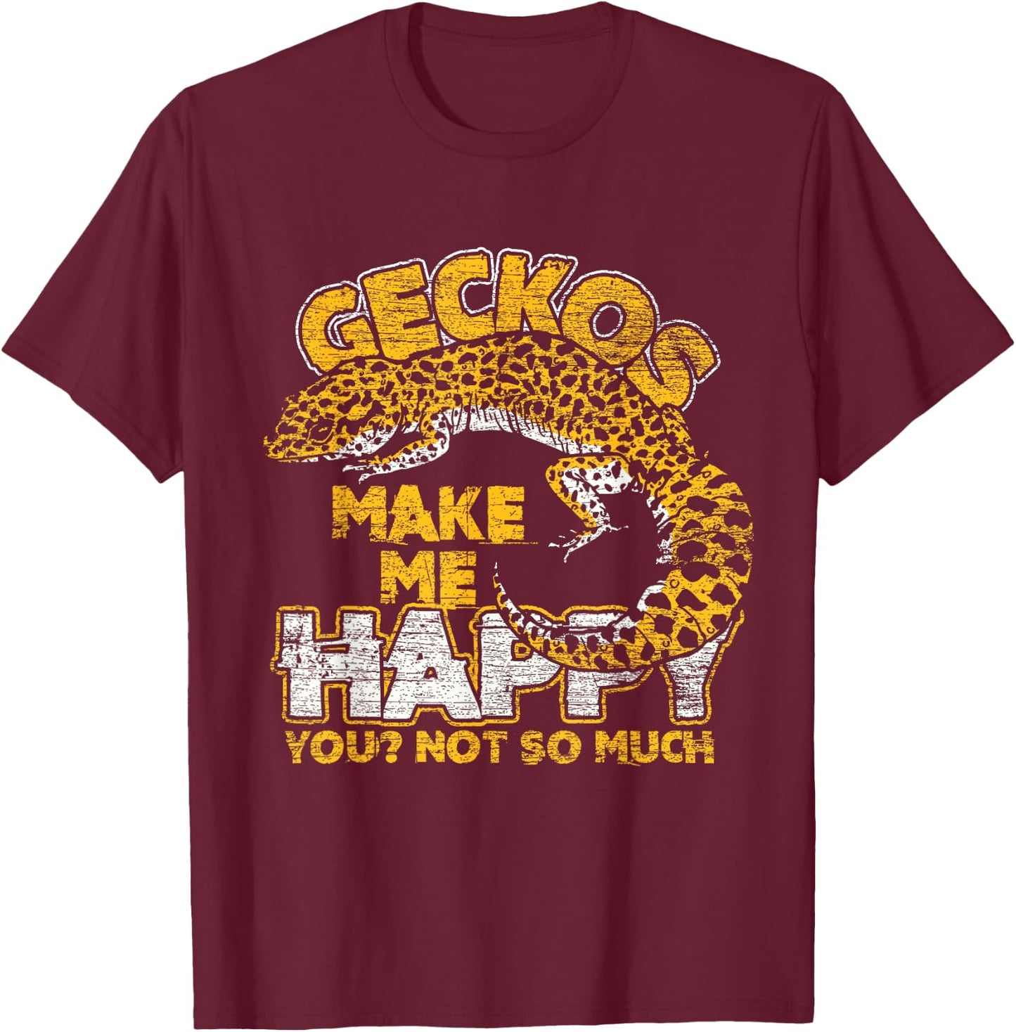 Gecko T-Shirt - T-Shirt | Maroon