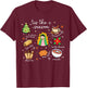 Tis the Season Mexican Christmas Feliz Navidad Xmas Mexican T-Shirt - T-Shirt | Maroon