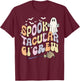 Retro Spooktacular GI Crew Gastroenterology Spooky Halloween T-Shirt - T-Shirt | Maroon