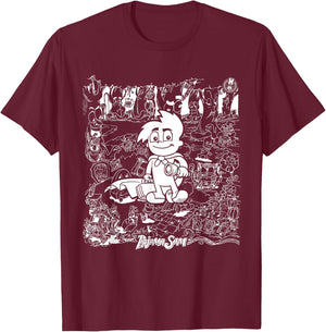 Humongous Entertainment: Pajama Sam Backgrounds T-Shirt - T-Shirt | Maroon