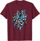 Marvel Avengers: Endgame Logo Super Heroes United T-Shirt - T-Shirt | Maroon