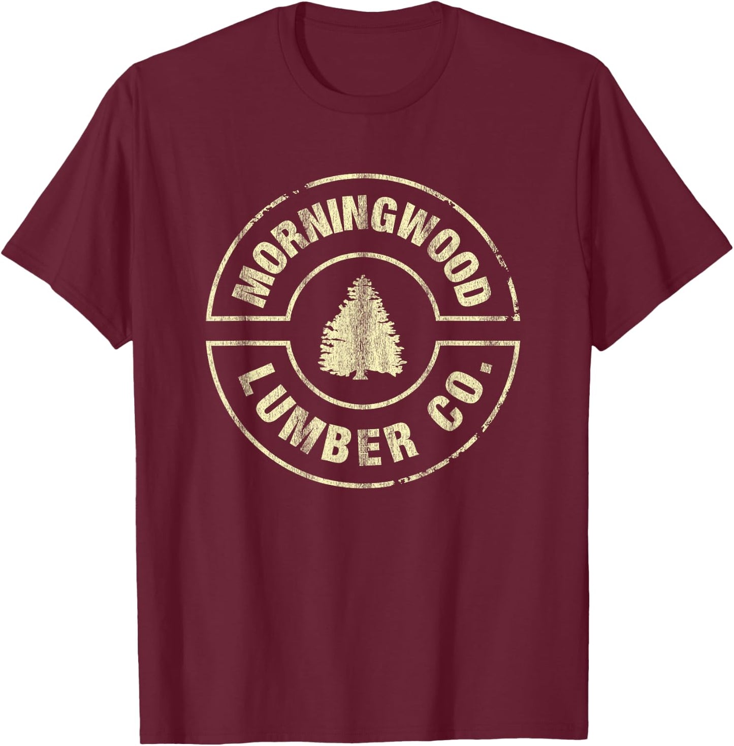 Morningwood Lumber Company Shirt Funny Offensive Shirt T-Shirt - T-Shirt | Maroon