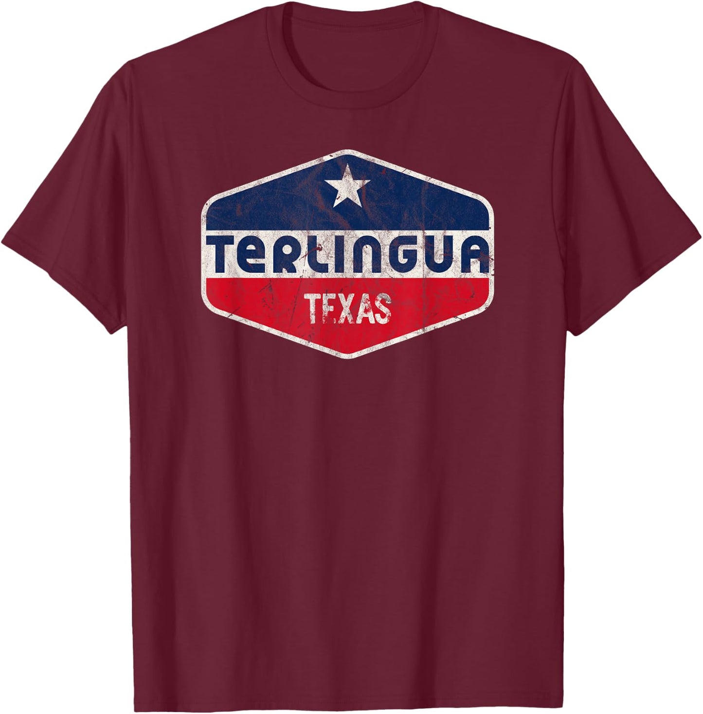 Terlingua Texas T-Shirt - T-Shirt | Maroon