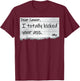 Dear Cancer I Totally Kicked Your Ass Funny Survivor T-Shirt - T-Shirt | Maroon