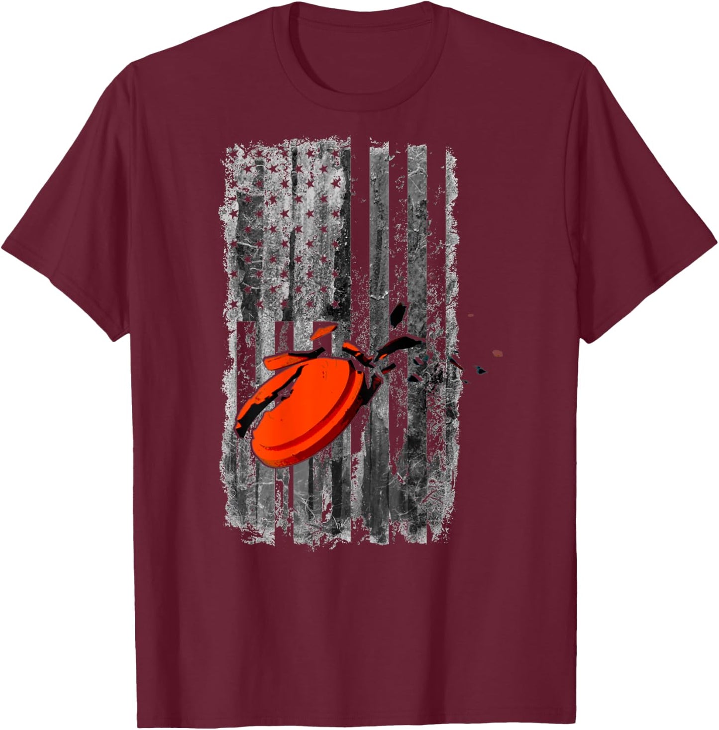 Gun Clay Target Competition Shooting Women & Men Gift Shirt T-Shirt - T-Shirt | Maroon