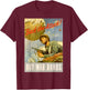 Back the Attack! | WW2 US Army Airborne Vintage Propaganda T-Shirt - T-Shirt | Maroon