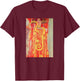 Hygeia Detail of Medicine 1907 Klimt Symbolist Painting Art T-Shirt - T-Shirt | Maroon
