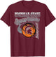 Michigan State Spartans Basketball Retro Green T-Shirt - T-Shirt | Maroon