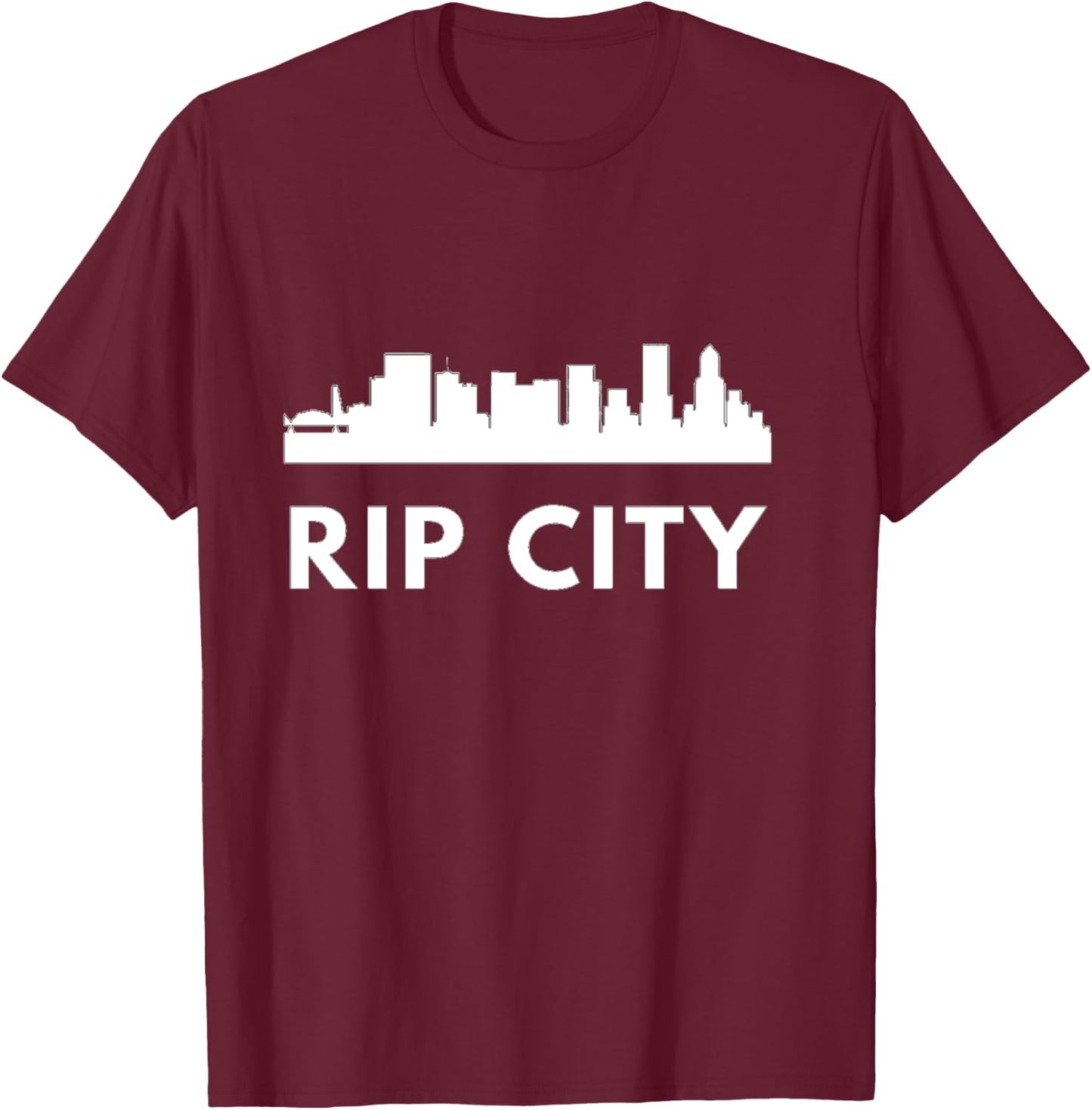 Portland Trailblazer "Rip City" Shirt T-Shirt - T-Shirt | Maroon