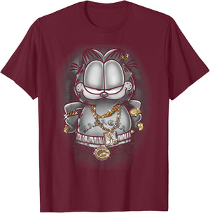 Garfield Lasagna for Life T-Shirt - T-Shirt | Maroon
