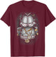 Garfield Lasagna for Life T-Shirt - T-Shirt | Maroon