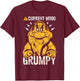 Disney Snow White Grumpy Mood Graphic T-Shirt - T-Shirt | Maroon