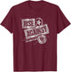 Rise Against - Patched Up - Official Merchandise T-Shirt - T-Shirt | Maroon