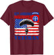 82nd Airborne Division Paratrooper Veteran Fort Bragg Gifts T-Shirt - T-Shirt | Maroon