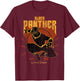 Marvel Black Panther Action Since 1966 Retro Vintage T-Shirt - T-Shirt | Maroon