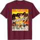 Giant Spider Tarantula, Sci-fi vintage movie poster T-Shirt - T-Shirt | Maroon