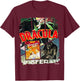 Vintage Style Horror Nosferatu Movie Poster Collage T-Shirt - T-Shirt | Maroon
