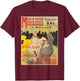 Vintage poster - Toulouse Lautrec Retro T-Shirt - T-Shirt | Maroon