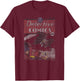 Batman Detective #27 Distressed T-Shirt - T-Shirt | Maroon