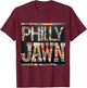 Philly jawn, slang Philadelphia hometown T-Shirt - T-Shirt | Maroon