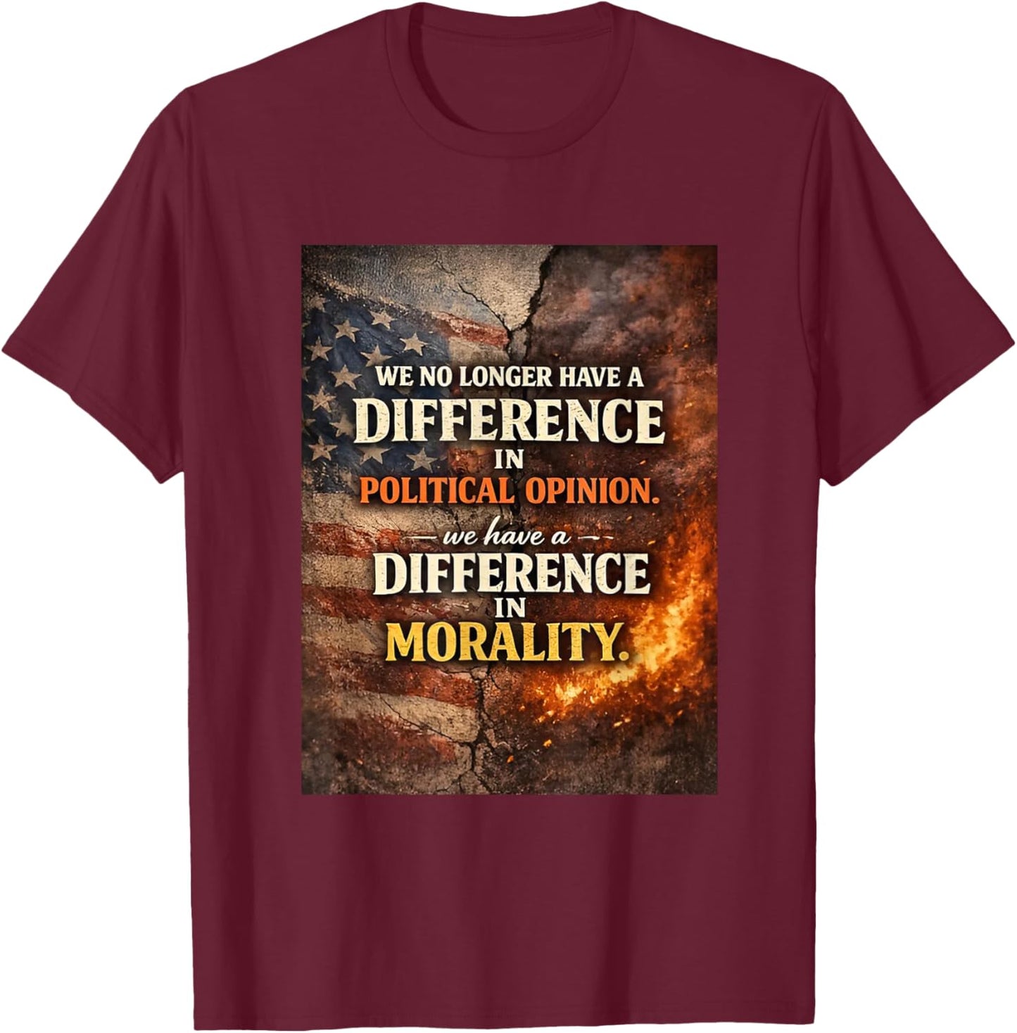 Opinion T-Shirt - T-Shirt | Maroon