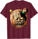 Marvel Ego The Living Planet In Orbit Graphic T-Shirt - T-Shirt | Maroon